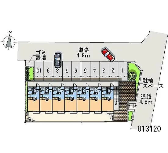 ★手数料０円★秦野市北矢名　月極駐車場（LP）